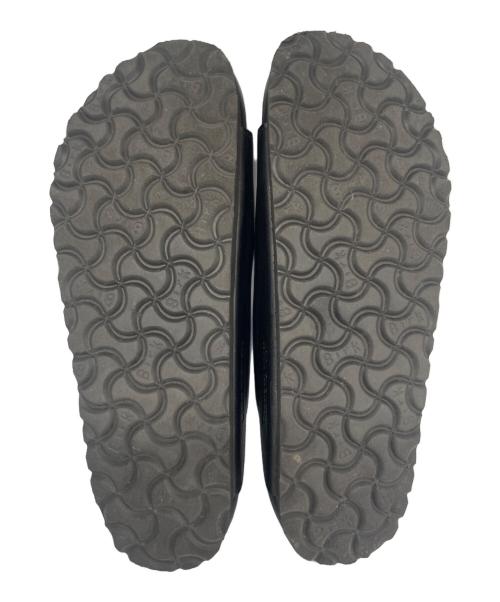 BIRKENSTOCK（ビルケンシュトック）BIRKENSTOCK (ビルケンシュトック) Manolo Blahnik (マノロブラニク) アリゾナ クリアサンダル ブラック サイズ:37の古着・服飾アイテム