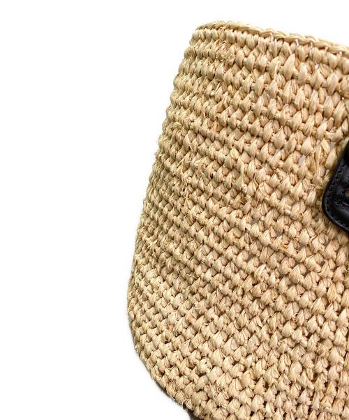 BALENCIAGA（バレンシアガ）BALENCIAGA (バレンシアガ) パニエ カゴバッグ ベージュ×ブラックの古着・服飾アイテム