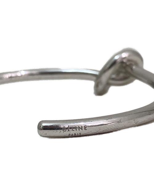 CELINE（セリーヌ）CELINE (セリーヌ) ノットバングル シルバー サイズ:Sの古着・服飾アイテム