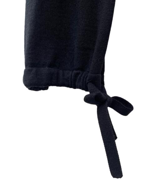 Chloe（クロエ）Chloe (クロエ) レースデザインニットワンピース ブラック サイズ:XSの古着・服飾アイテム