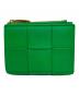 BOTTEGA VENETA (ボッテガベネタ) カセット スモール 二つ折りウォレット グリーン サイズ:スモール：45000円