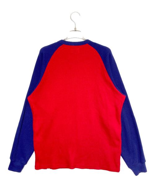 SUPREME（シュプリーム）SUPREME (シュプリーム) GOODENOUGH Thermal レッド×ブルー サイズ:Sの古着・服飾アイテム