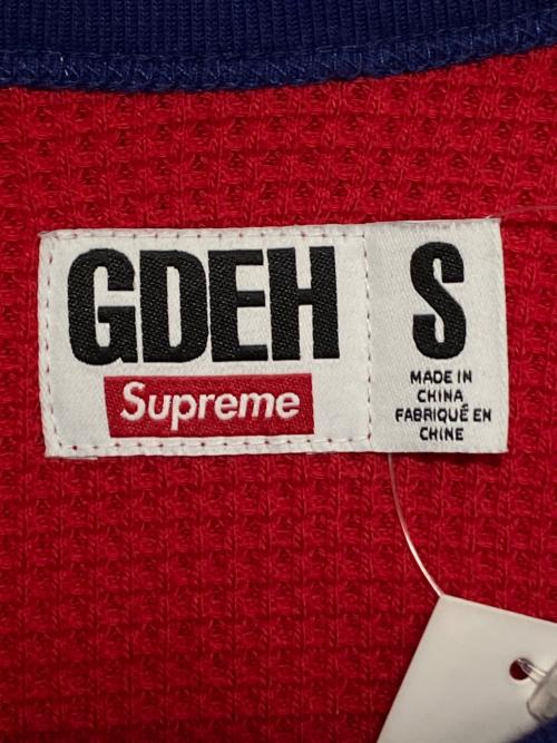 SUPREME（シュプリーム）SUPREME (シュプリーム) GOODENOUGH Thermal レッド×ブルー サイズ:Sの古着・服飾アイテム