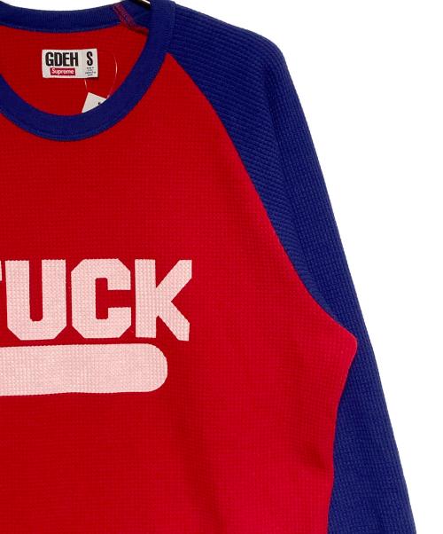 SUPREME（シュプリーム）SUPREME (シュプリーム) GOODENOUGH Thermal レッド×ブルー サイズ:Sの古着・服飾アイテム