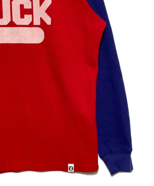 SUPREME（シュプリーム）SUPREME (シュプリーム) GOODENOUGH Thermal レッド×ブルー サイズ:Sの古着・服飾アイテム