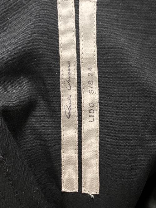 RICK OWENS（リックオウエンス）RICK OWENS (リックオウエンス) ドロップドクロッチ カーゴパンツ ブラック サイズ:48の古着・服飾アイテム