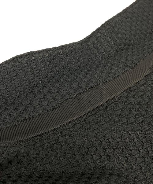 CHANEL（シャネル）CHANEL (シャネル) 半袖コットンジャケット ブラック サイズ:38の古着・服飾アイテム