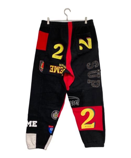 SUPREME（シュプリーム）SUPREME (シュプリーム) Patchwork Sweatpant ブラック サイズ:Lの古着・服飾アイテム