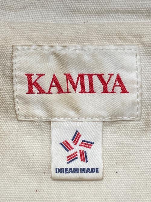 KAMIYA（カミヤ）KAMIYA (カミヤ) BORO Duck Vest ブラウン サイズ:Lの古着・服飾アイテム