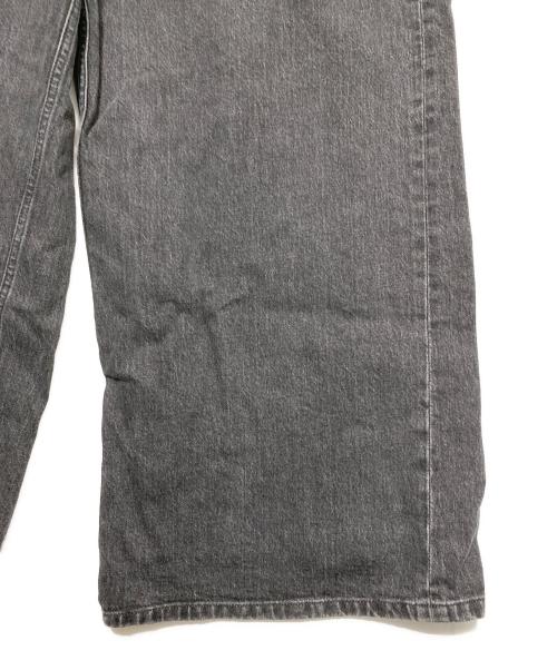 ANREALAGE HOMME（アンリアレイジオム）ANREALAGE HOMME (アンリアレイジオム) BUST DENIM PANTS ブラック サイズ:46の古着・服飾アイテム