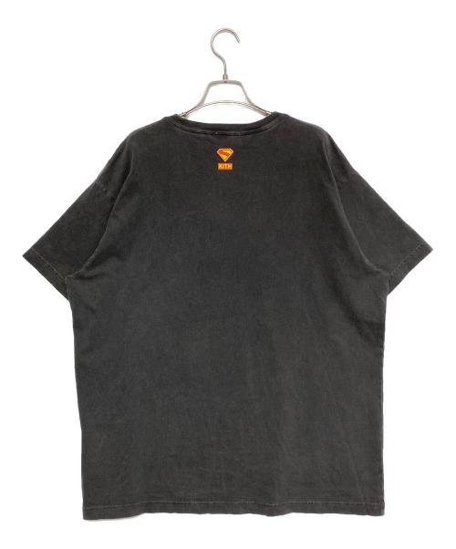 KITH（キス）KITH (キス) superman (スーパーマン) Lightning Vintage Tee ブラック サイズ:XLの古着・服飾アイテム
