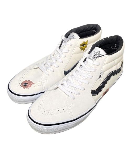 VANS（ヴァンズ）VANS (バンズ) SUPREME (シュプリーム) Nate Lowman (ネイト ロウマン) Skate Grosso Mid アイボリー サイズ:29cm(US12)の古着・服飾アイテム