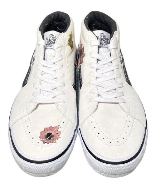 VANS（ヴァンズ）VANS (バンズ) SUPREME (シュプリーム) Nate Lowman (ネイト ロウマン) Skate Grosso Mid アイボリー サイズ:29cm(US12)の古着・服飾アイテム