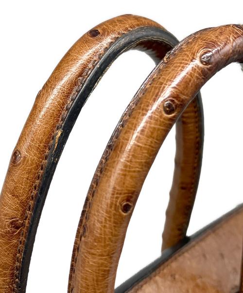 HERMES（エルメス）HERMES (エルメス) バーキン 35/ゴールド金具/オーストリッチ/〇Y刻印 ブラウン サイズ:35の古着・服飾アイテム