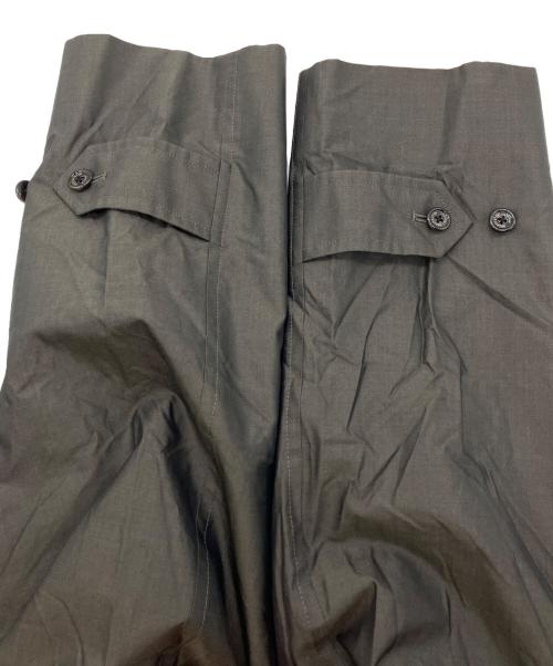 Aquascutum（アクアスキュータム）Aquascutum (アクアスキュータム) シルクミンク襟ブレストコート グレー サイズ:38の古着・服飾アイテム