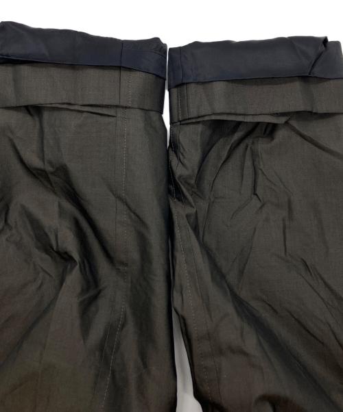 Aquascutum（アクアスキュータム）Aquascutum (アクアスキュータム) シルクミンク襟ブレストコート グレー サイズ:38の古着・服飾アイテム