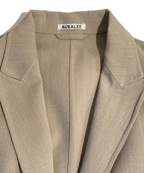 AURALEE（オーラリー）AURALEE (オーラリー) WOOL DOUBLE CLOTH HAND SEWN COAT ベージュ サイズ:3の古着・服飾アイテム