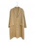 AURALEE（オーラリー）の古着「WOOL DOUBLE CLOTH HAND SEWN COAT」｜ベージュ