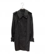 Aquascutumアクアスキュータム）の古着「パッカブル仕様ナイロントレンチ」｜ブラック