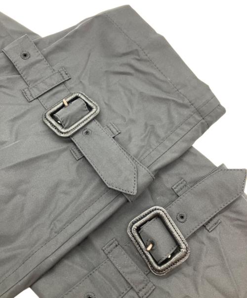 Aquascutum（アクアスキュータム）Aquascutum (アクアスキュータム) パッカブル仕様ナイロントレンチ ブラック サイズ:38の古着・服飾アイテム