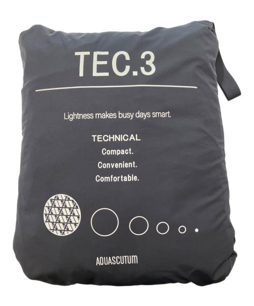 Aquascutum（アクアスキュータム）Aquascutum (アクアスキュータム) パッカブル仕様ナイロントレンチ ブラック サイズ:38の古着・服飾アイテム