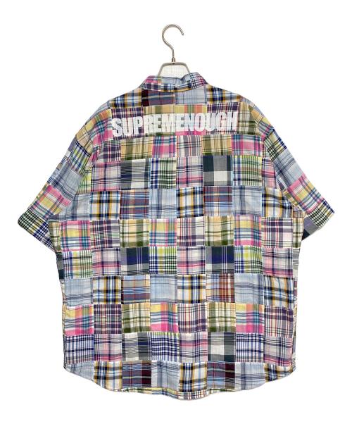 SUPREME（シュプリーム）SUPREME (シュプリーム) GOODENOUGH (グッドイナフ) Patchwork S/S Shirt マルチカラー サイズ:XLの古着・服飾アイテム