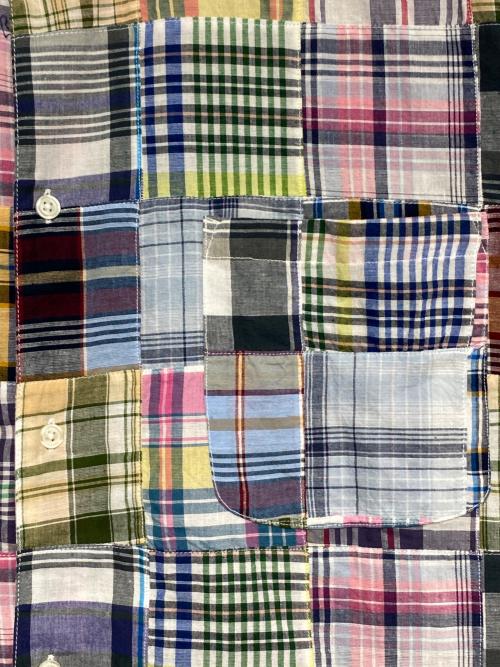 SUPREME（シュプリーム）SUPREME (シュプリーム) GOODENOUGH (グッドイナフ) Patchwork S/S Shirt マルチカラー サイズ:XLの古着・服飾アイテム