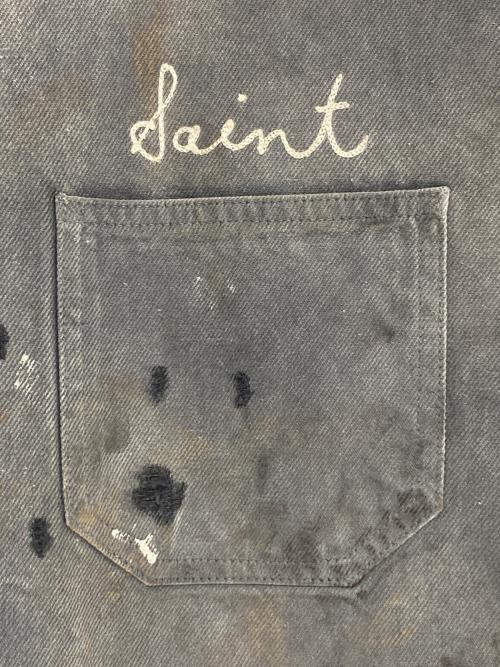 SAINT MICHAEL（セントマイケル）SAINT MICHAEL (セントマイケル) COVER ALLSAINT / BLACK グレー サイズ:XLの古着・服飾アイテム