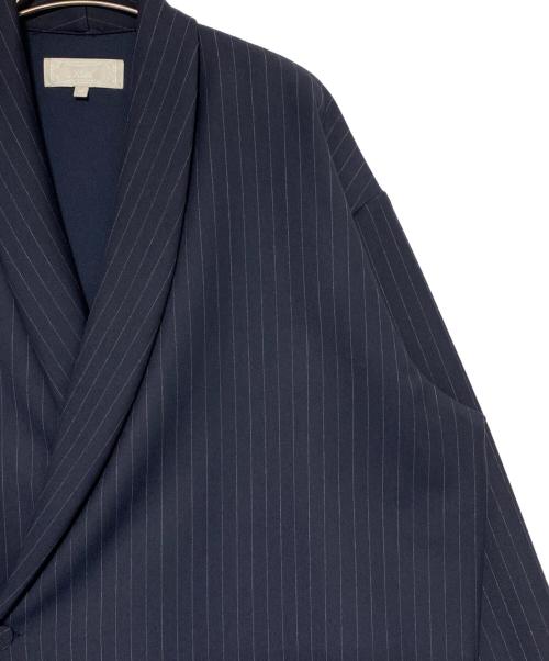 KITH（キス）KITH (キス) ストライプジャケット ネイビー サイズ:XLの古着・服飾アイテム