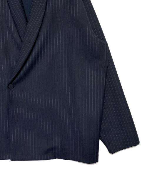 KITH（キス）KITH (キス) ストライプジャケット ネイビー サイズ:XLの古着・服飾アイテム