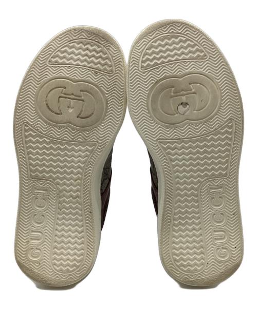 GUCCI（グッチ）GUCCI (グッチ) GGキャンバス スニーカー ブラウン サイズ:36 1/2の古着・服飾アイテム