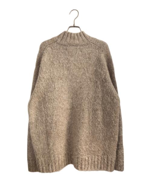 AUBERGE（オーベルジュ）AUBERGE (オーベルジュ) モックネックニット ベージュ サイズ:44の古着・服飾アイテム