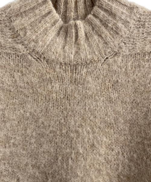 AUBERGE（オーベルジュ）AUBERGE (オーベルジュ) モックネックニット ベージュ サイズ:44の古着・服飾アイテム