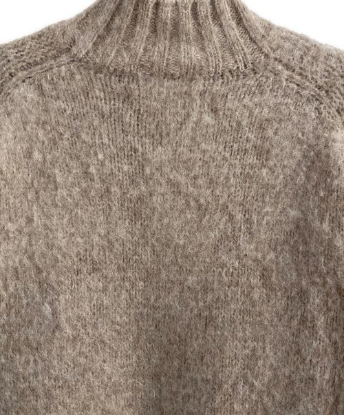 AUBERGE（オーベルジュ）AUBERGE (オーベルジュ) モックネックニット ベージュ サイズ:44の古着・服飾アイテム