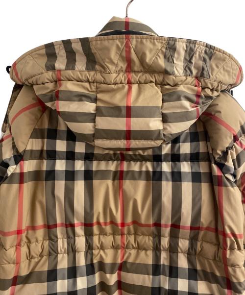 BURBERRY（バーバリー）BURBERRY (バーバリー) ノヴァチェックダウンジャケット キャメル サイズ:Mの古着・服飾アイテム
