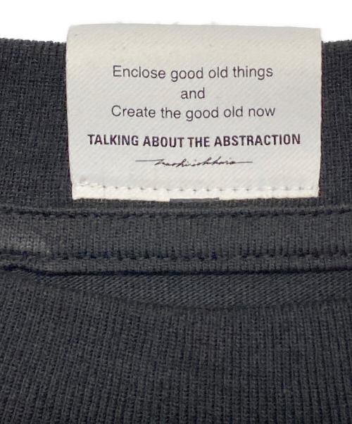 TALKING ABOUT THE ABSTRACTION（トーキング アバウト ジ アブストラクション）TALKING ABOUT THE ABSTRACTION (トーキング アバウト ジ アブストラクション)  IF A GENIUS DREW A GENIUS 1 T-SHIRT ブラック サイズ:XLの古着・服飾アイテム