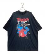 doubletダブレット）の古着「TENBUYER T-SHIRT」｜ブラック