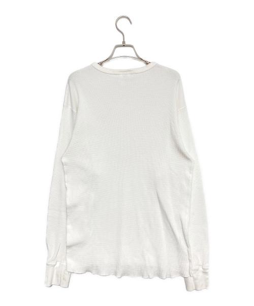SAINT MICHAEL（セントマイケル）SAINT MICHAEL (セントマイケル) LS THARMAL TEE ホワイト サイズ:XLの古着・服飾アイテム