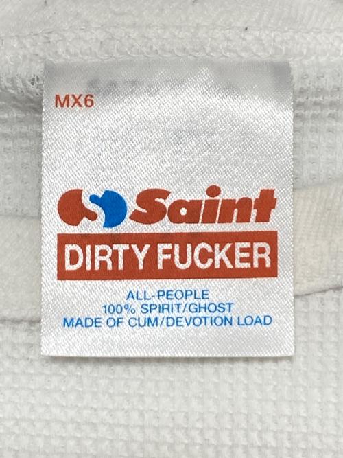 SAINT MICHAEL（セントマイケル）SAINT MICHAEL (セントマイケル) LS THARMAL TEE ホワイト サイズ:XLの古着・服飾アイテム