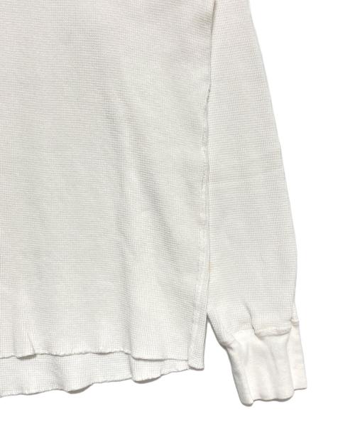 SAINT MICHAEL（セントマイケル）SAINT MICHAEL (セントマイケル) LS THARMAL TEE ホワイト サイズ:XLの古着・服飾アイテム