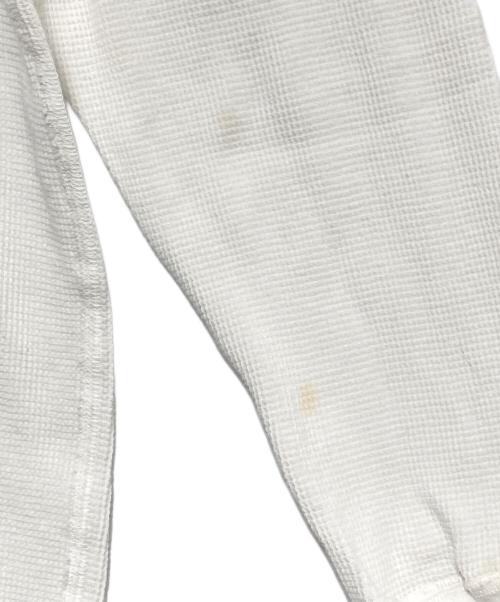 SAINT MICHAEL（セントマイケル）SAINT MICHAEL (セントマイケル) LS THARMAL TEE ホワイト サイズ:XLの古着・服飾アイテム