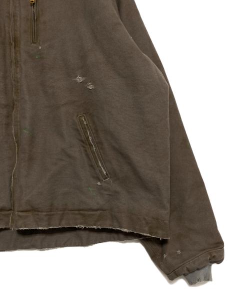 KAMIYA（カミヤ）KAMIYA (カミヤ) BORO DUCK BLOUSON グレー サイズ:Mの古着・服飾アイテム