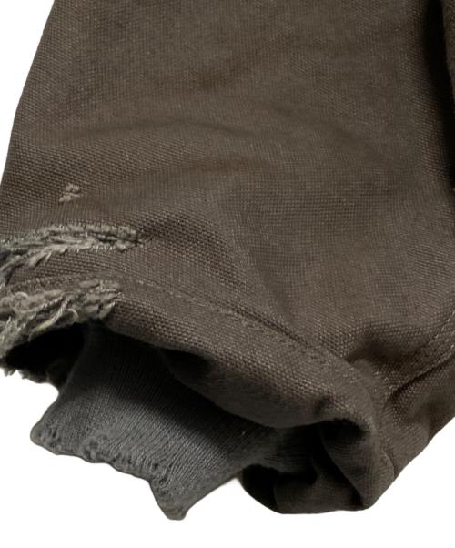 KAMIYA（カミヤ）KAMIYA (カミヤ) BORO DUCK BLOUSON グレー サイズ:Mの古着・服飾アイテム