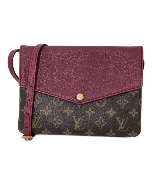 LOUIS VUITTON（ルイ ヴィトン）LOUIS VUITTON (ルイ ヴィトン) トワイス ツインセット ショルダーバッグ ボルドーの古着・服飾アイテム