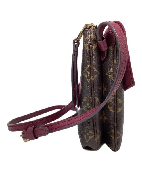 LOUIS VUITTON（ルイ ヴィトン）LOUIS VUITTON (ルイ ヴィトン) トワイス ツインセット ショルダーバッグ ボルドーの古着・服飾アイテム