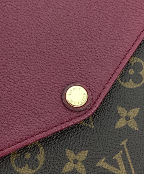 LOUIS VUITTON（ルイ ヴィトン）LOUIS VUITTON (ルイ ヴィトン) トワイス ツインセット ショルダーバッグ ボルドーの古着・服飾アイテム