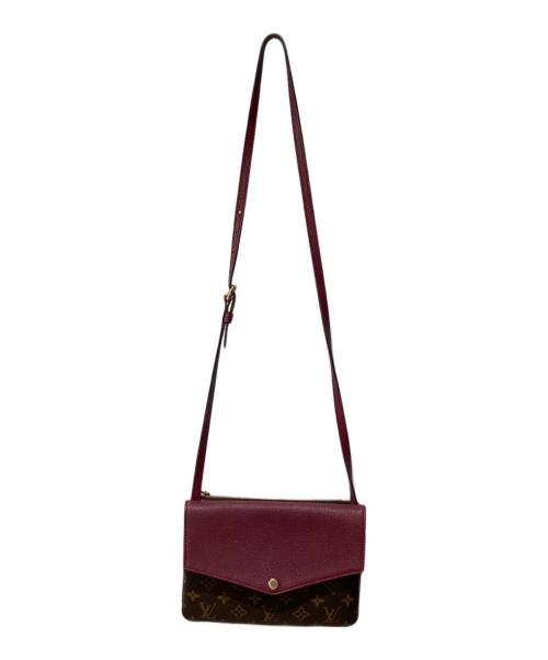 LOUIS VUITTON（ルイ ヴィトン）LOUIS VUITTON (ルイ ヴィトン) トワイス ツインセット ショルダーバッグ ボルドーの古着・服飾アイテム