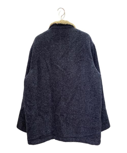 BRUNELLO CUCINELLI（ブルネロクチネリ）BRUNELLO CUCINELLI (ブルネロクチネリ) アルパカ混ボアコート ネイビー サイズ:Ｌの古着・服飾アイテム