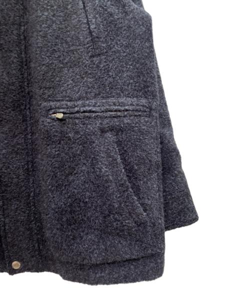 BRUNELLO CUCINELLI（ブルネロクチネリ）BRUNELLO CUCINELLI (ブルネロクチネリ) アルパカ混ボアコート ネイビー サイズ:Ｌの古着・服飾アイテム