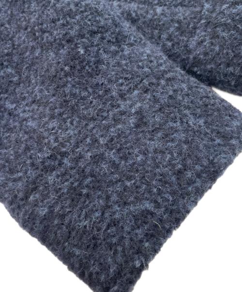 BRUNELLO CUCINELLI（ブルネロクチネリ）BRUNELLO CUCINELLI (ブルネロクチネリ) アルパカ混ボアコート ネイビー サイズ:Ｌの古着・服飾アイテム